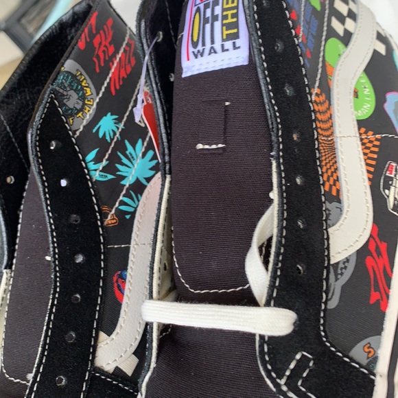 VANS SK8-Hi 138 DECON V66 Black/Multi Men’s - Picture 9 of 16